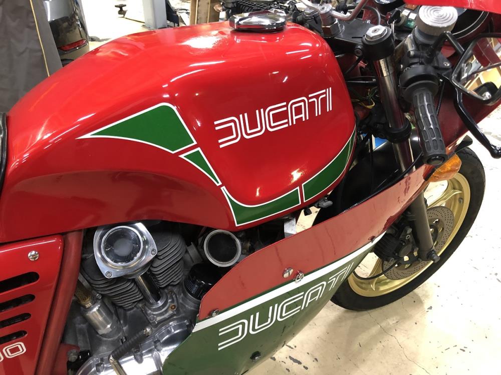 900MHR タンク（2） ☆今日の1台 1983年DUCATI 900MHR｜AUTOPRESTIGE CARCLE BLOG